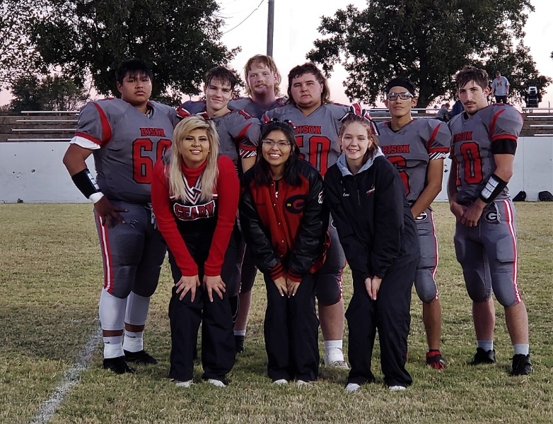 Geary Schools Seniors Recognized at Last Game